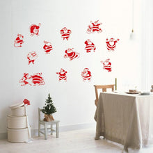 Load image into Gallery viewer, Christmas Santa Claus Wall Sticker