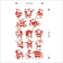 Load image into Gallery viewer, Christmas Santa Claus Wall Sticker