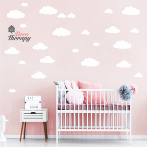 Cloud Pattern Wall Sticker