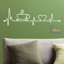 Load image into Gallery viewer, Coffee Lifeline Wall Sticker