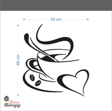 Load image into Gallery viewer, Coffee Love Cup Wall Sticker