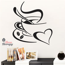 Load image into Gallery viewer, Coffee Love Cup Wall Sticker