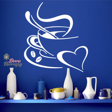 Load image into Gallery viewer, Coffee Love Cup Wall Sticker