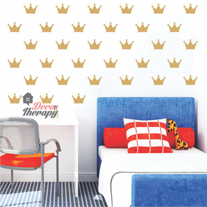 Crown Pattern Wall Sticker