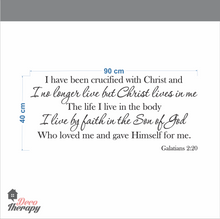 Load image into Gallery viewer, Crucified Galatians V1 Wall Sticker