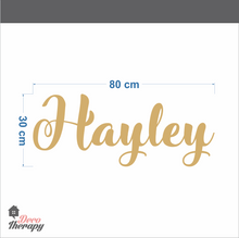 Load image into Gallery viewer, Customized Name Hayley Design Wall Sticker