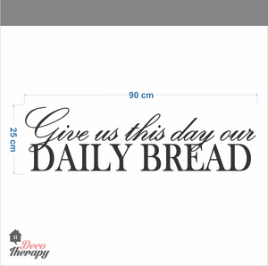 Daily Bread V1 Wall Sticker