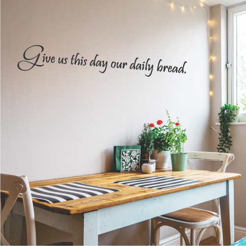 Daily Bread V2 Wall Sticker