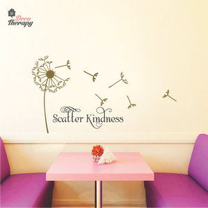 Dandelion Scatter Kindness Wall Sticker