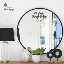 Load image into Gallery viewer, Do Great Things Today Wall Sticker