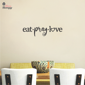 Eat Pray Love V2 Wall Sticker