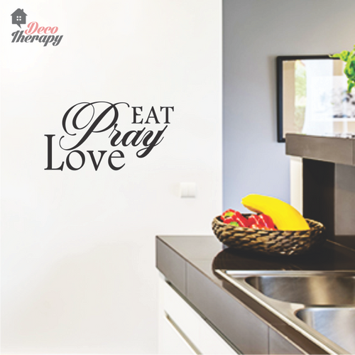 Eat Pray Love V1 Wall Sticker