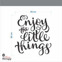 Load image into Gallery viewer, Enjoy Little Things Wall Sticker