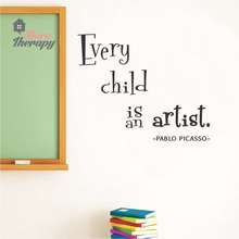 Load image into Gallery viewer, Every Child Is An Artist Wall Sticker