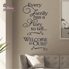 Load image into Gallery viewer, Every Family Has A Story V1 Wall Sticker