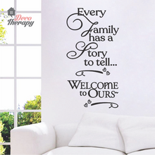 Load image into Gallery viewer, Every Family Has A Story V1 Wall Sticker