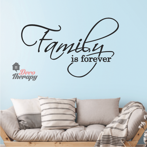 Family Is Forever Wall Sticker