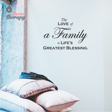 Load image into Gallery viewer, Family Life&#39;s Greatest Blessing Wall Sticker