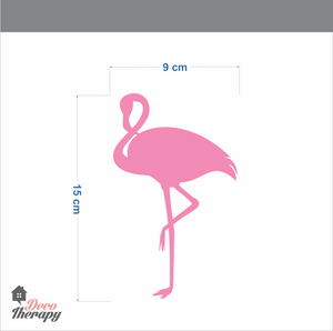 Flamingo Pattern Wall Sticker