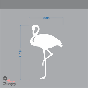 Flamingo Pattern Wall Sticker