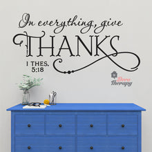 Load image into Gallery viewer, Give Thanks V2 Wall Sticker