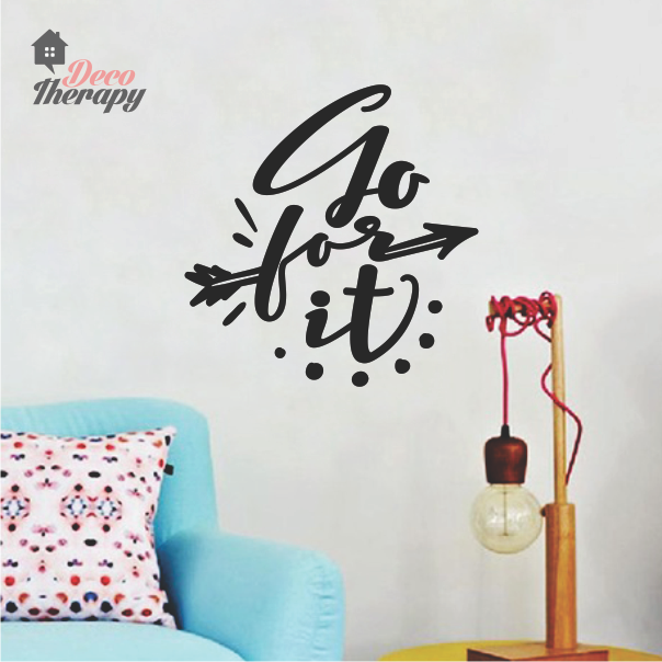 Go For It Wall Sticker