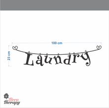 Load image into Gallery viewer, Hanging Laundry Wall Sticker