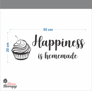 Happiness Is Homemade Wall Sticker