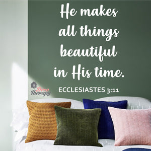 He Makes All Things Beautiful Wall Sticker