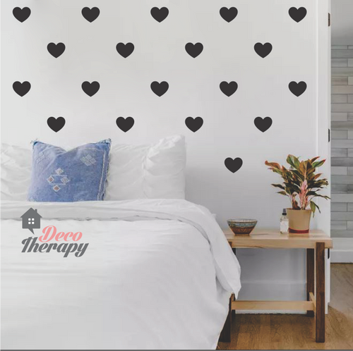 Heart Pattern Wall Sticker