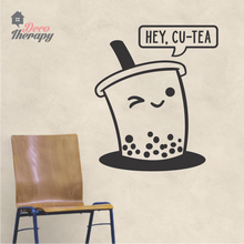 Load image into Gallery viewer, Hey! Cu-Tea Milktea Wall Sticker