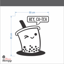 Load image into Gallery viewer, Hey! Cu-Tea Milktea Wall Sticker