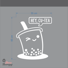 Load image into Gallery viewer, Hey! Cu-Tea Milktea Wall Sticker