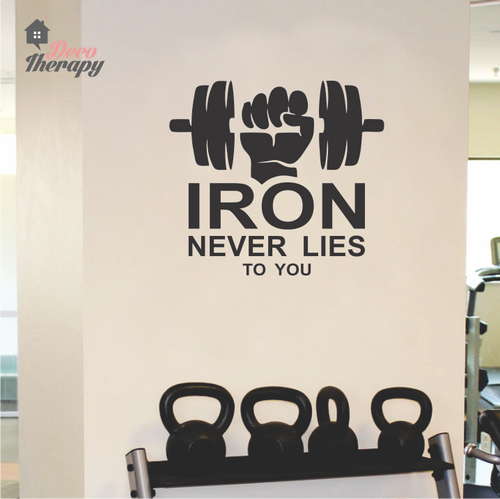 Iron Never Lies To You Wall Sticker