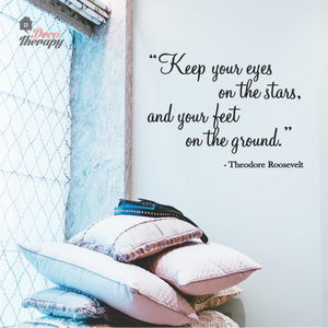 Keep Your Eyes On The Star Wall Sticker