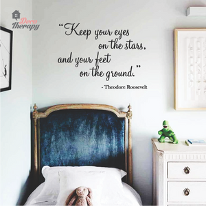 Keep Your Eyes On The Star Wall Sticker