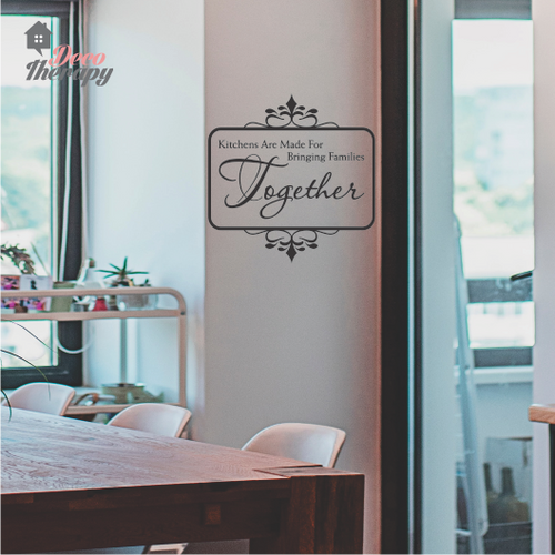 Kitchen Bring Families Together V2 Wall Sticker