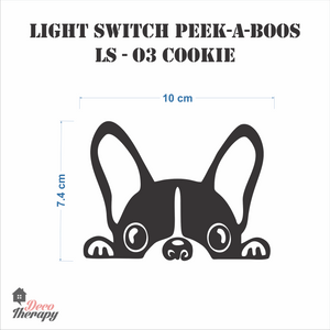 Light Switch 3 Cookie Wall Sticker