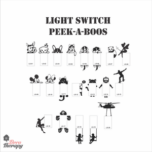 Light Switch 3 Cookie Wall Sticker