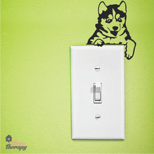 Load image into Gallery viewer, Light Switch 4 Husky Wall Sticker