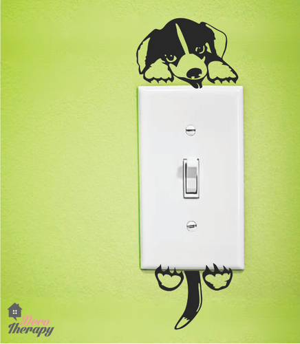 Light Switch 6 Jeeves Wall Sticker