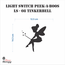 Load image into Gallery viewer, Light Switch 8 Tinkerbell Wall Sticker