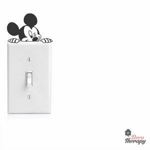 Light Switch 9 Mickey Wall Sticker