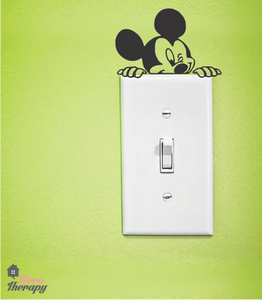 Light Switch 9 Mickey Wall Sticker