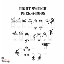 Load image into Gallery viewer, Light Switch 11 Coal Wall Sticker