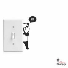 Load image into Gallery viewer, Light Switch 12 Hi Panda Wall Sticker