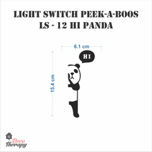 Load image into Gallery viewer, Light Switch 12 Hi Panda Wall Sticker