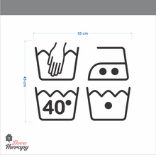 Load image into Gallery viewer, Laundry Symbol Wall Sticker