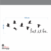 Load image into Gallery viewer, Let It Be With Birds Wall Sticker