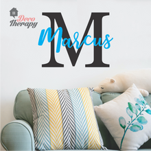 Load image into Gallery viewer, Customized Letter Name Design Wall Sticker